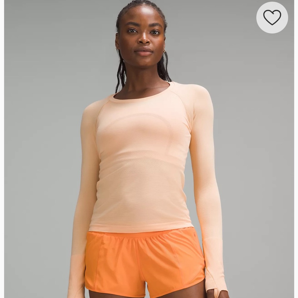 Lululemon Run Swiftly Hip Length Ls, 8 - image 5